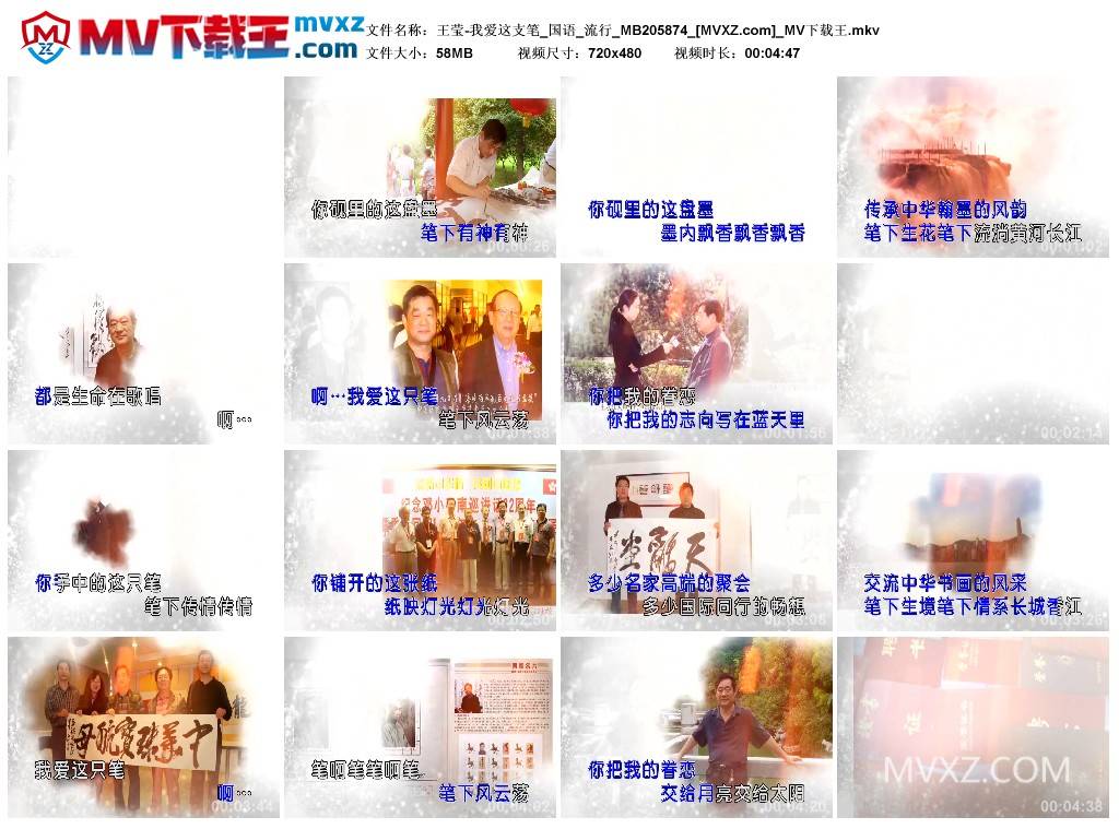 王莹-我爱这支笔_国语_流行_MB205874